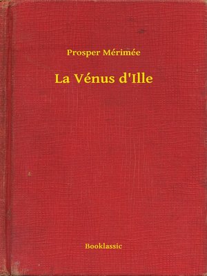 cover image of La Vénus d'Ille